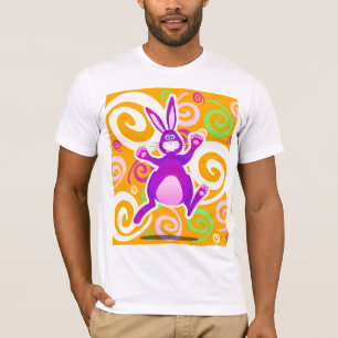 Lapin fou, t-shirt