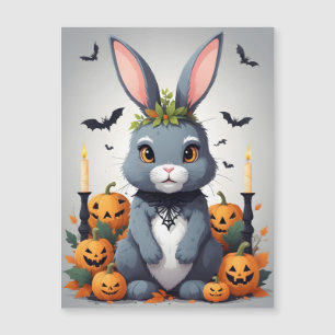Lapin Halloween Mignon Adorable Drôle Animal Magie