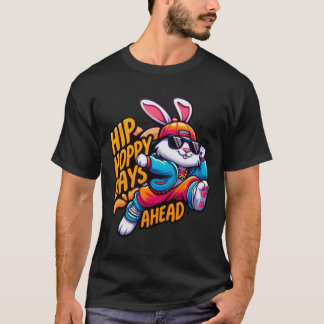lapin hip hop - jours d'espoir devant T-shirt
