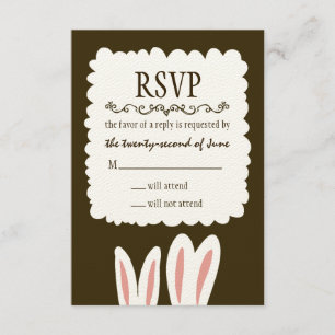 Lapin Lapin Mariage RSVP