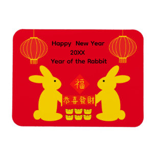 Lapin Lucky N° 6-2 Magnet