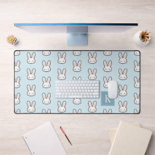Lapin motif visage de lapin mignon monogrammé