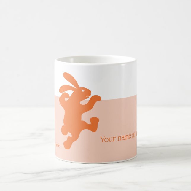 Lapin Orange Orangé ! Tasse (Centre)