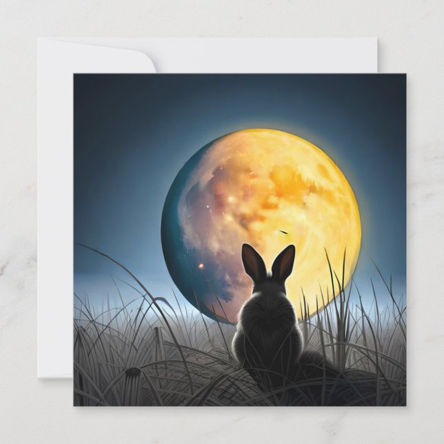 Lapin sous la lune (Devant)
