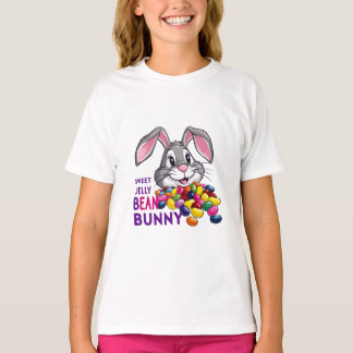 Lapin Sucré aux Jelly Bean! T-Shirt pour Filles