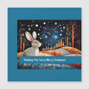 Lapin vous souhaite un joyeux Noël tout poilu !