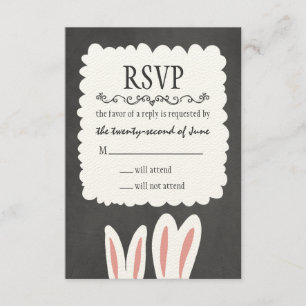 Lapins épousant RSVP