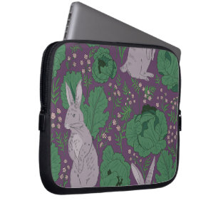 Lapins et cabines sac électronique violet