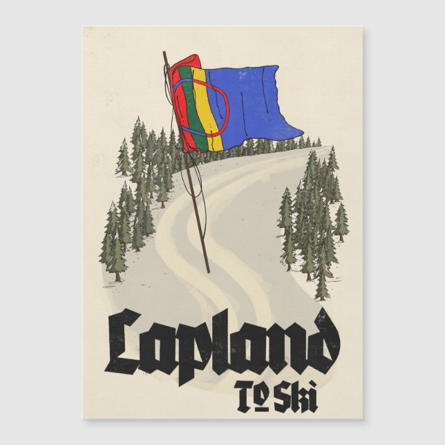 Laponie pour skier (Devant)