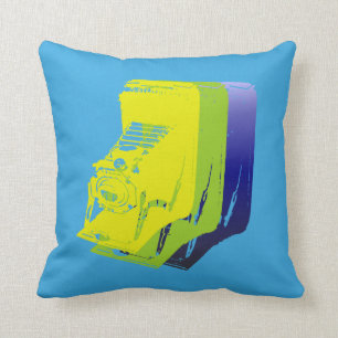 l'appareil-photo - coussin