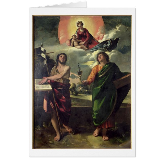 L'apparition de la Vierge au Th de John de saints (Devant)