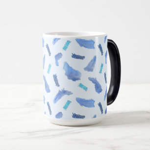 L'aquarelle bleue repère la tasse Morphing de 15