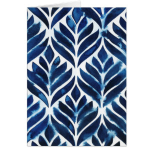 L'aquarelle de cobalt couvre de tuiles IV