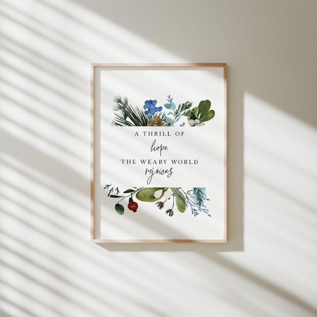 L'aquarelle est une sensation d'espoir affiche de  (Créateur téléchargé)