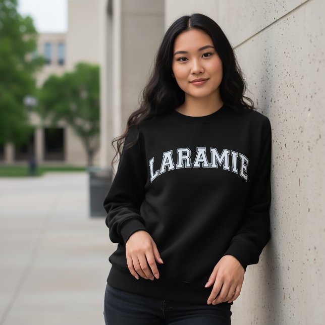 LARAMIE Sweatshirt de Style Universitaire Amérique (Créateur téléchargé)