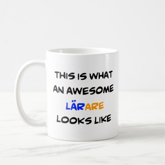 larare, énorme tasse de café (Gauche)
