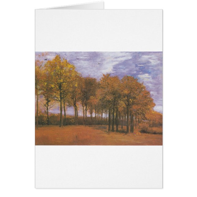 L'arbre d'automne d'automne de Van Gogh part du (Devant)