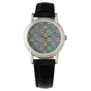 L'arc-en-ciel ajuste la montre de mode par Julie