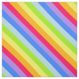 L'arc-en-ciel barre le tissu modelé coloré