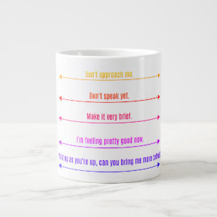 L'arc-en-ciel de Melanie Mug Jumbo