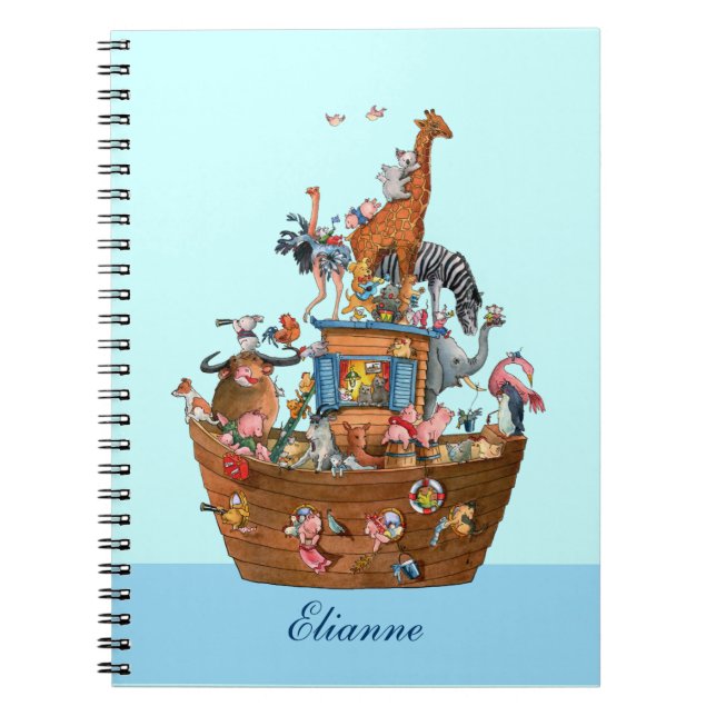 L'arche de Noé d'animaux - carnet (Devant)