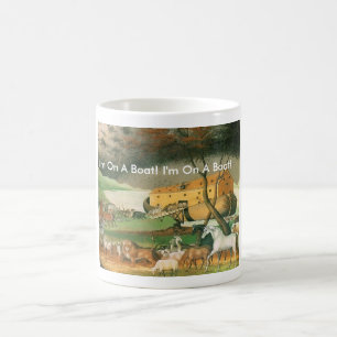 L'arche de Noé je suis sur une tasse de bateau