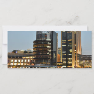 L'architecture de Dubaï la nuit