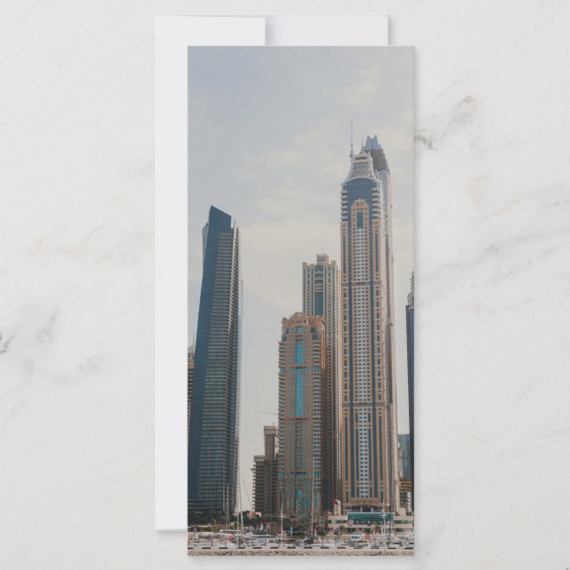 L'architecture de Dubai Marina (Devant)