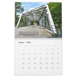 L'architecture du calendrier du mur du pont