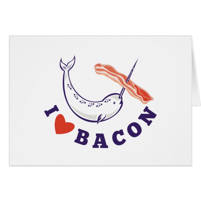 lard narwhal d'amour de la baleine i (Devant horizontal)
