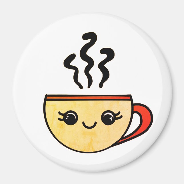 Large, 3 Inch Circle Magnet (Devant)