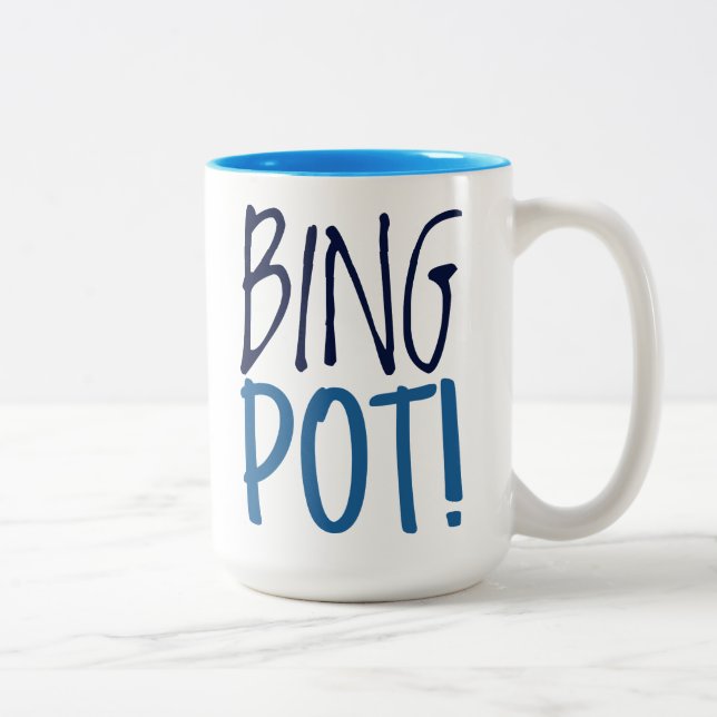 Large Mug - Bing Pot! (Droit)