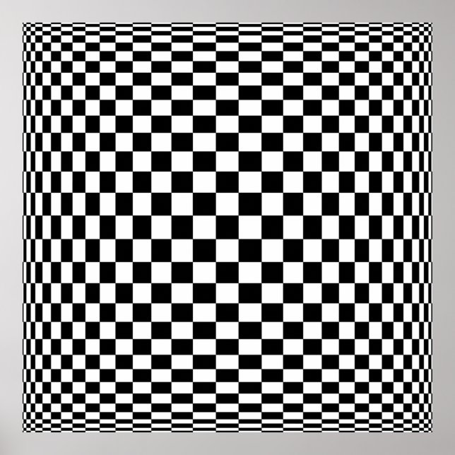 Large Quark Op Art Poster (Devant)
