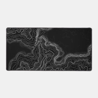 large tapis de souris tapis topographie lignes de