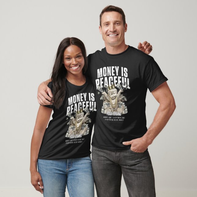 L'argent est un T-shirt graphique pacifique (Unisexe)