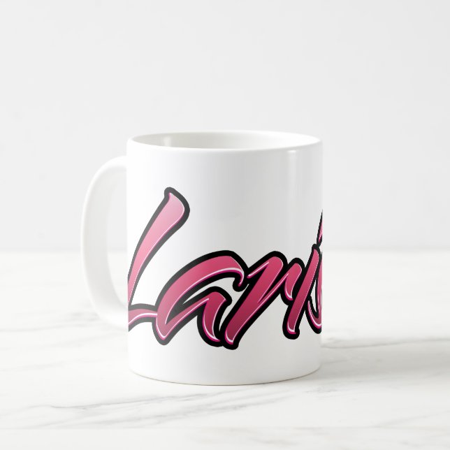Larissa faded rose Tasse de thé (Devant gauche)