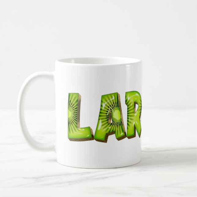 Larissa Nom Kiwi Style Tasse Teetasse (Gauche)