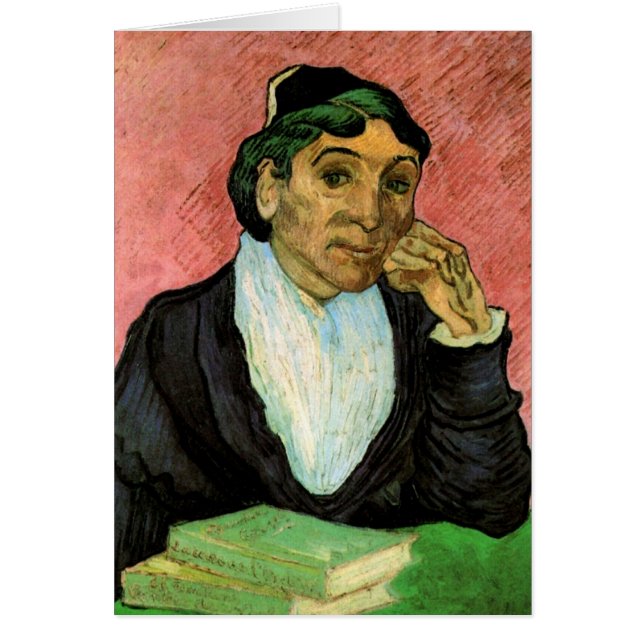 L'Arlésienne (Madame Ginoux) de Vincent van Gogh (Devant)