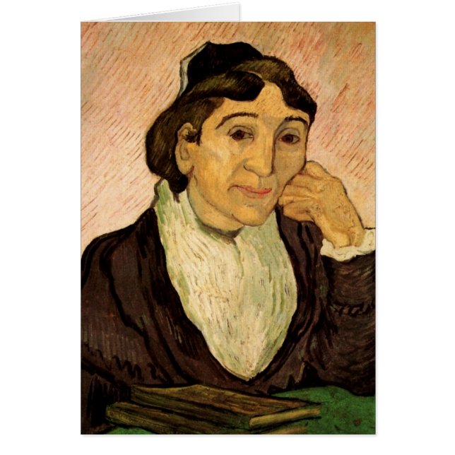 L'Arlésienne (Madame Ginoux) de Vincent van Gogh (Devant)