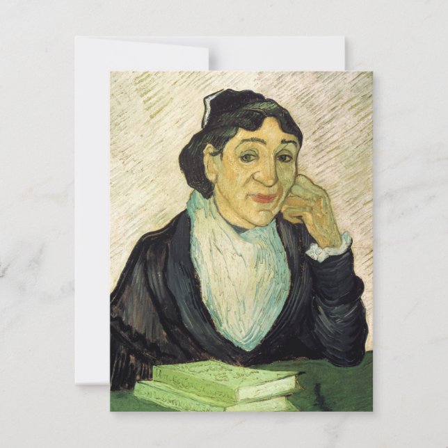 L'Arlésienne (Madame Ginoux) de Vincent van Gogh (Devant)