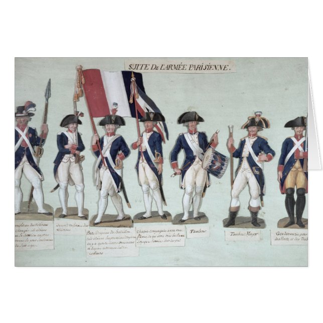 L'armée parisienne pendant les Français (Devant horizontal)