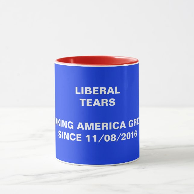Larmes de libéral - tasse d'élection de courrier (Centre)