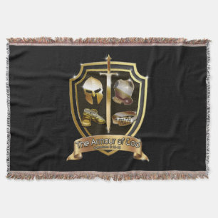 L'armure de la couverture chrétienne d'évangile