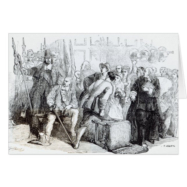 L'arrestation des non-conformistes (Devant horizontal)