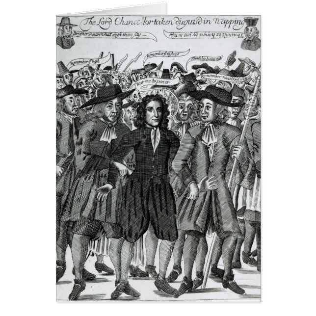 L'arrestation du juge Jeffreys 1689 (Devant)