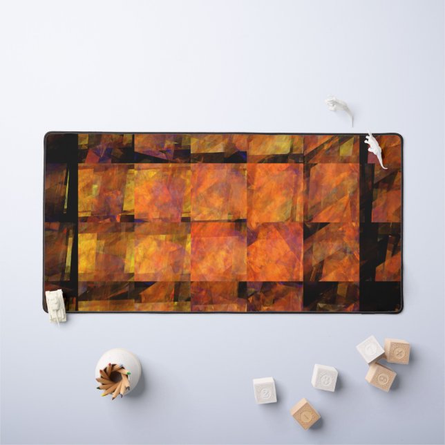 L'art Abstrait au mur (Tableau pour enfants)