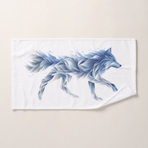 L'art Abstrait du loup : Illustration géométrique 