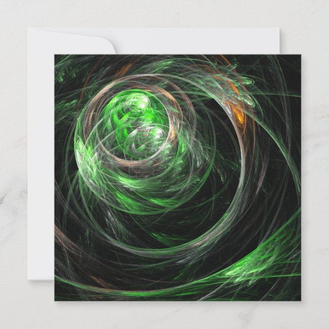 L'art Abstrait vert du monde entier (Devant)