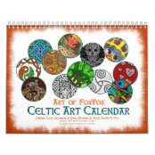 Calendrier Celtique 2023 Calendrier Celtique D'art | Zazzle.fr