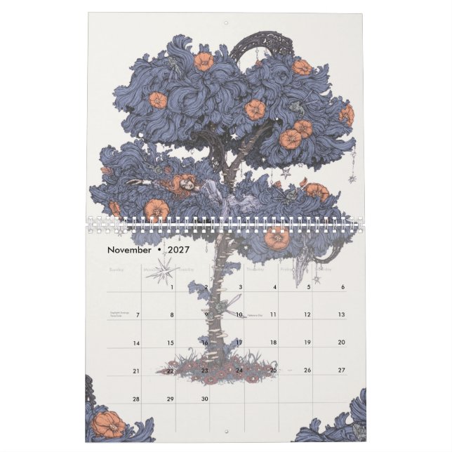 L'art de Ben Geiger du Calendrier 2021 (Nov 2027)